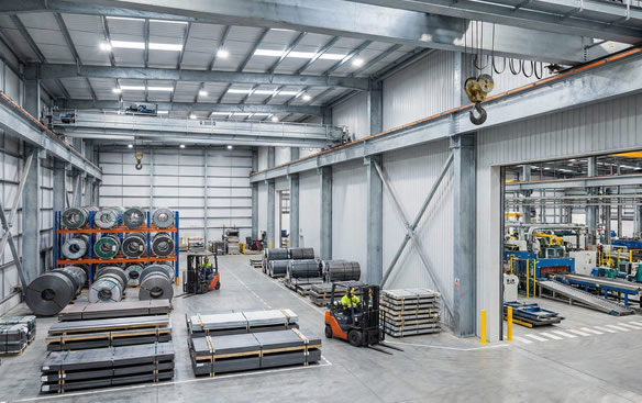 Çelik Yapı Fabrika Depoları